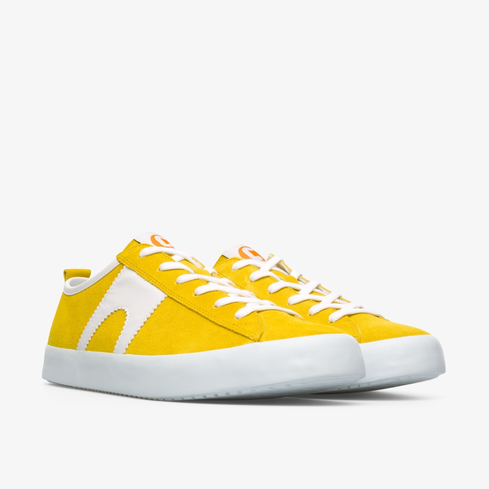 Tenis Camper Imar Hombre - Amarillo/Blancas | Camper Online + 2308YTAPN